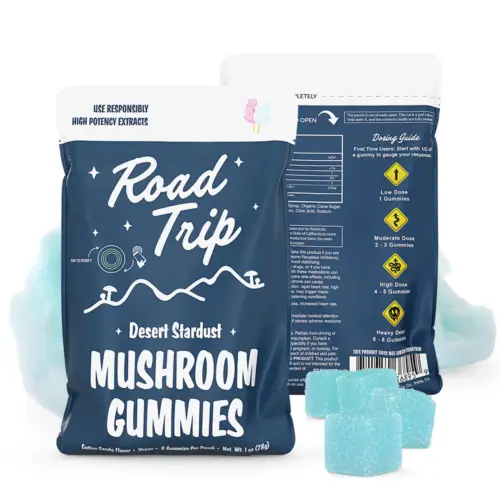 mushroom gummies road trip